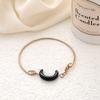 Promotion Personalized Combination Jewelry, Fashion Crescent Eyes 6-Piece Set Gold Bracelet