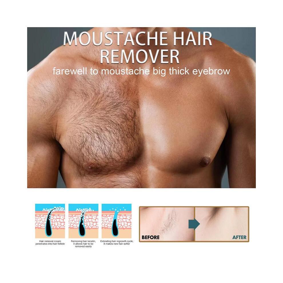 Men's Beard Hair Removal Cream