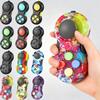 Retro Classic Fidget Pad Controller 8-Function Handheld Game Fidget Toys Packs - Stress Relief Sensory Toys for Kids Adults ADHD