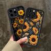 Retro Sunflowers Pattern Phone Case For Google Pixel 9 8 7 Pro 5G Pixel 7A 8A 9 Pro XL Cover Silicone Cute Soft Shockproof Capas