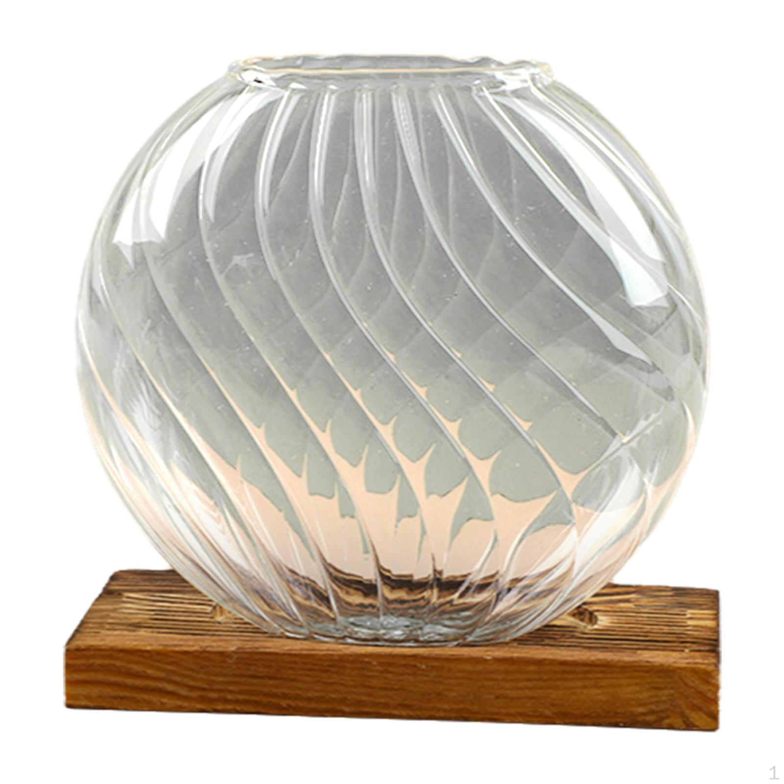 

Ваза для цветов, Цветочный аксессуар с деревянной подставкой, Свадебное украшение, Композиция, Дисплей Stripe