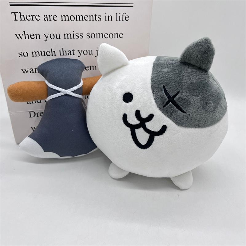 Cute Cat Plush Toy Soft Cartoon Stuffed Animal Doll For Kids Birthday Gift Fan Collection