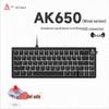 Ajazz AK650 Tri-Mode 66-Key Hot-Swappable Gasket Barebones Mechanical Keyboard