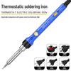 Adjustable Temperature Electric Soldering Iron Kit CN Plug (adapter Included)
