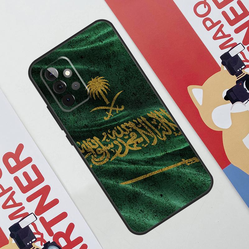 Kingdom of Saudi Arabia Flag Case For Samsung Galaxy A52 A42 A32 A22 A12 A51 A71 A14 A24 A34 A54 A13 A23 A33 A53 Coque