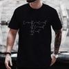 Men's Streetwear T-shirts Sum of Cubes Maths Print T-Shirt Oversized Funny Formula Mathematics Graphic Tees for Men Women Tops