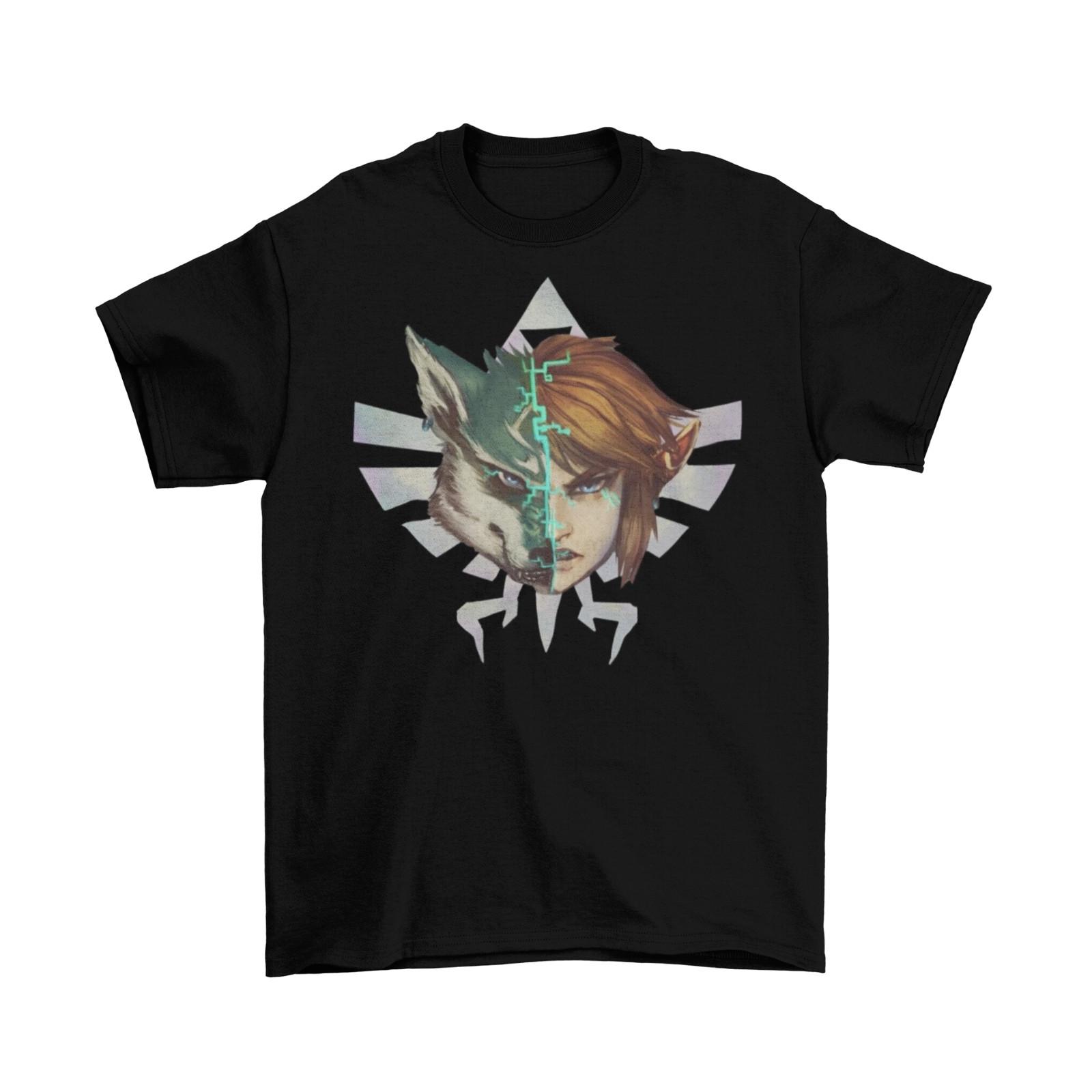 Zelda  Wolf  Cotton  Adult  Funny Unisex T-Shirt S