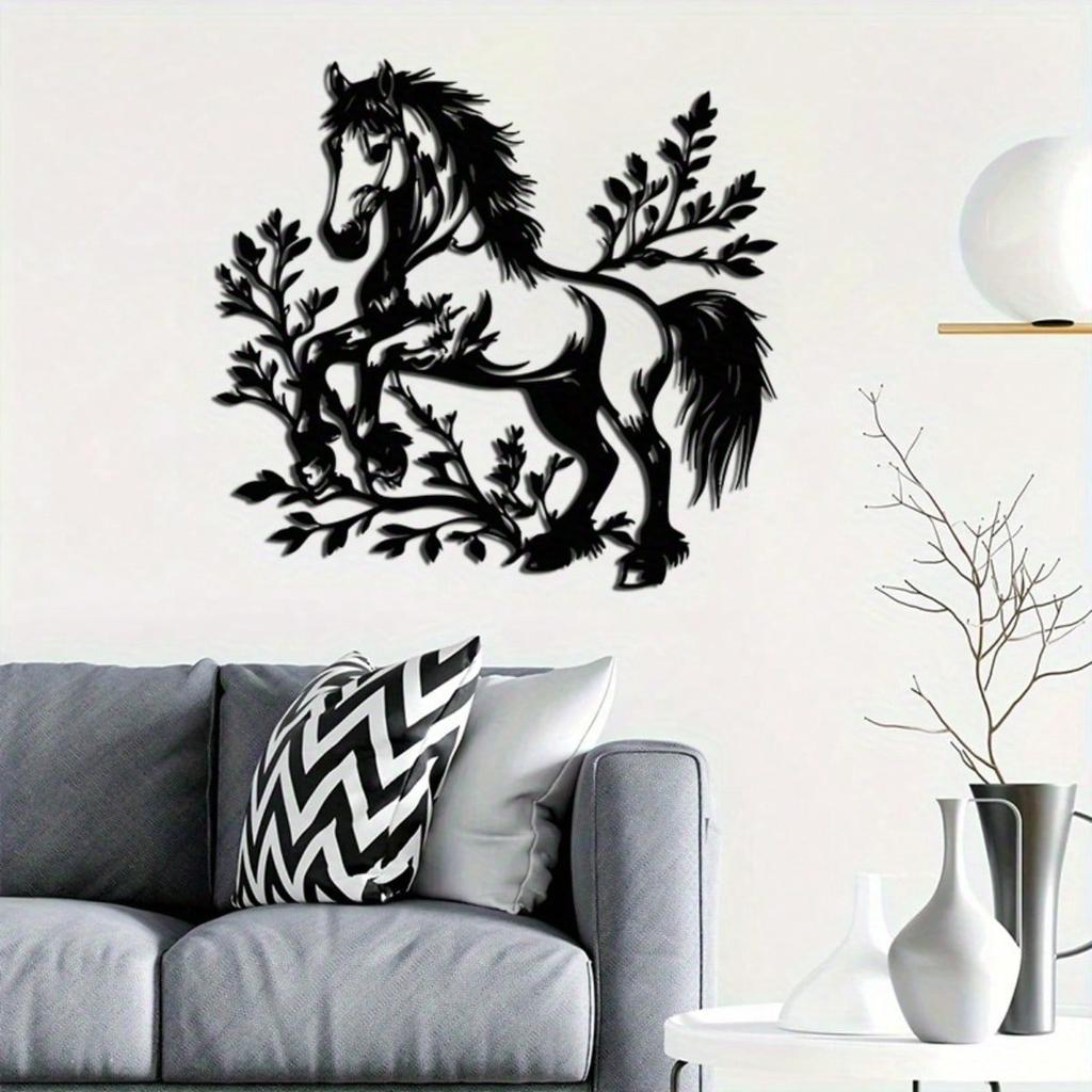 Modische Metall-Wanddekoration für Eingangsbereich, Büro, Schlafzimmer