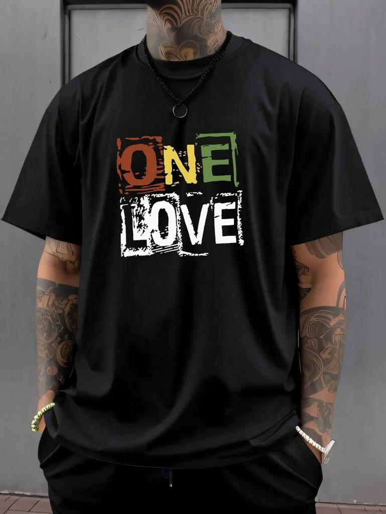 Unisex's Round Neck Short Sleeve Casual T-Shirt