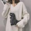 Chic PU Dinosaur Handbag Shoulder Bags Lightweight Crossbody Bag for Girls