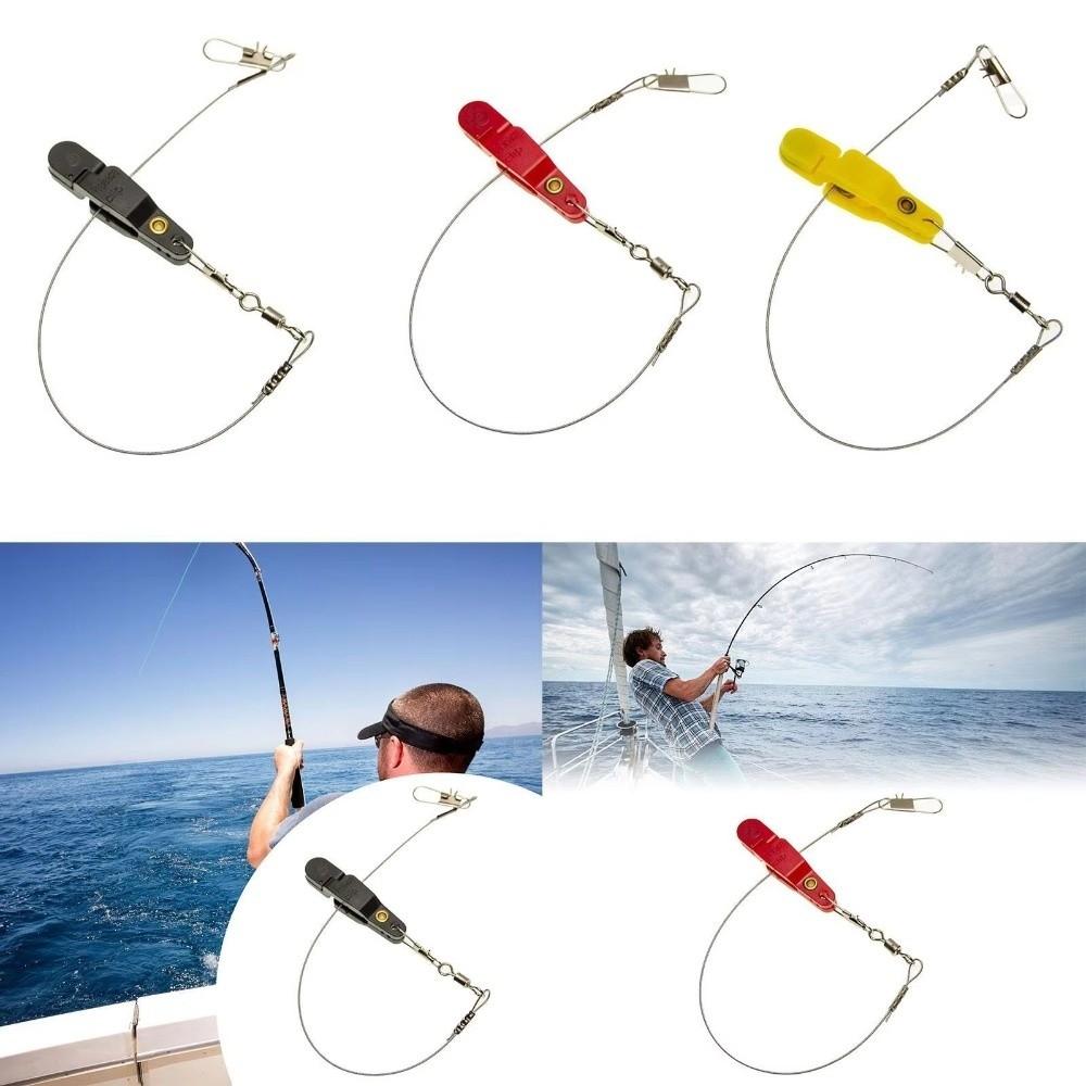 Adjustable Tension Fishing Line Clamps Padded Planer Board Release Clip Tension Downrigger Clip