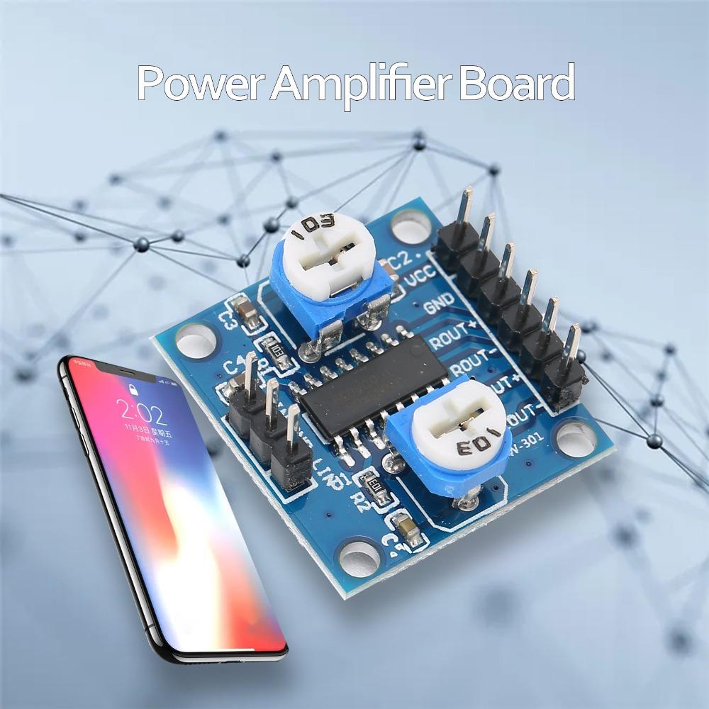 Noiseless PAM8406 Digital Amplifier Board 5Wx2 Audio Amplifier Board DIY Electronics