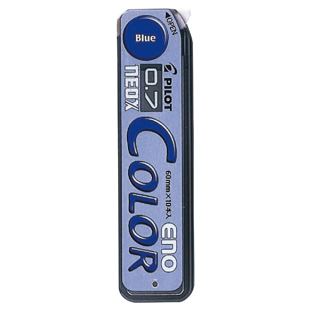 

Pilot Neox Color Eno Blue Mechanical Pencil Leads 0.7mm (10-pack) HRF7C-2S10L синий