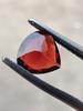 Beautiful Ring Making Top Color Natural Red Garnet Gemstone, Heart Shape Garnet Stone, Loose Garnet Gemstone, 0.70 Carat, 6x5x2 MM Size.