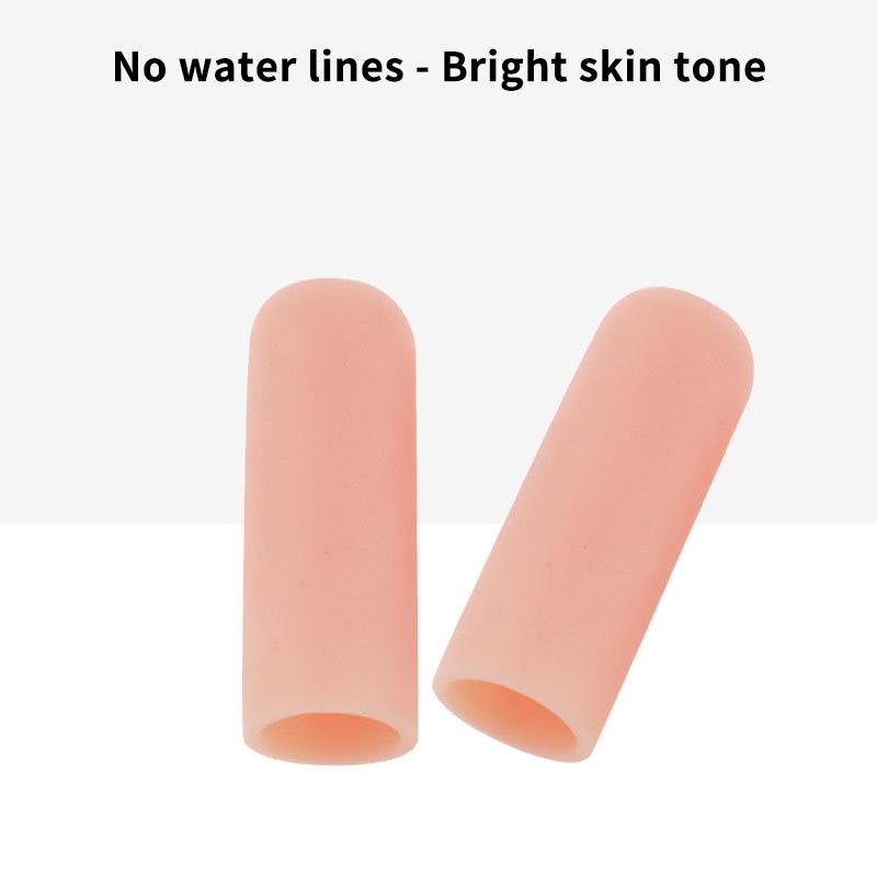 2Pcs Sebs Gel Tube Hand Bandage Finger Protector Anti-Cut Heat Resistant Finger Sleeves Great Cooking Kitchen Tools