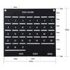 Hanging Wall Mounted Decorative Monthly Calendar Bag Storage Bag Chart Holder Wall Decoration