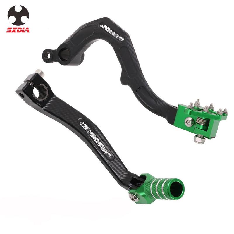 Motorcycle Parts CNC Foot Brake Lever Pedal For KAWASAKI KX450F 2006-2018 KX450 2020 KLX450R 2008-2019 KX250 KX250F