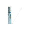 Mameita Brush, White, Approx. 24.7 X 1.5 X 0.6 Cm, Straw Brush Cleaner, Long Type, Ultra-Fine Nylon, Flexible, Made In Japan, KB-821