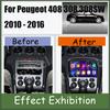 IPS Android 14 Car Radio Player For Peugeot 408 308 308SW 2010 - 2016 Auto Stereo Video Radio Carplay GPS DSP Carplay OBD No DVD