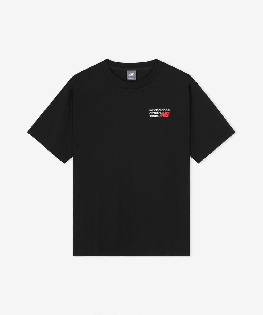 Nyuballanseu Nbneg32823 / Uni Essential Classic Lettering Short Sleeve T-Shirt (Black)