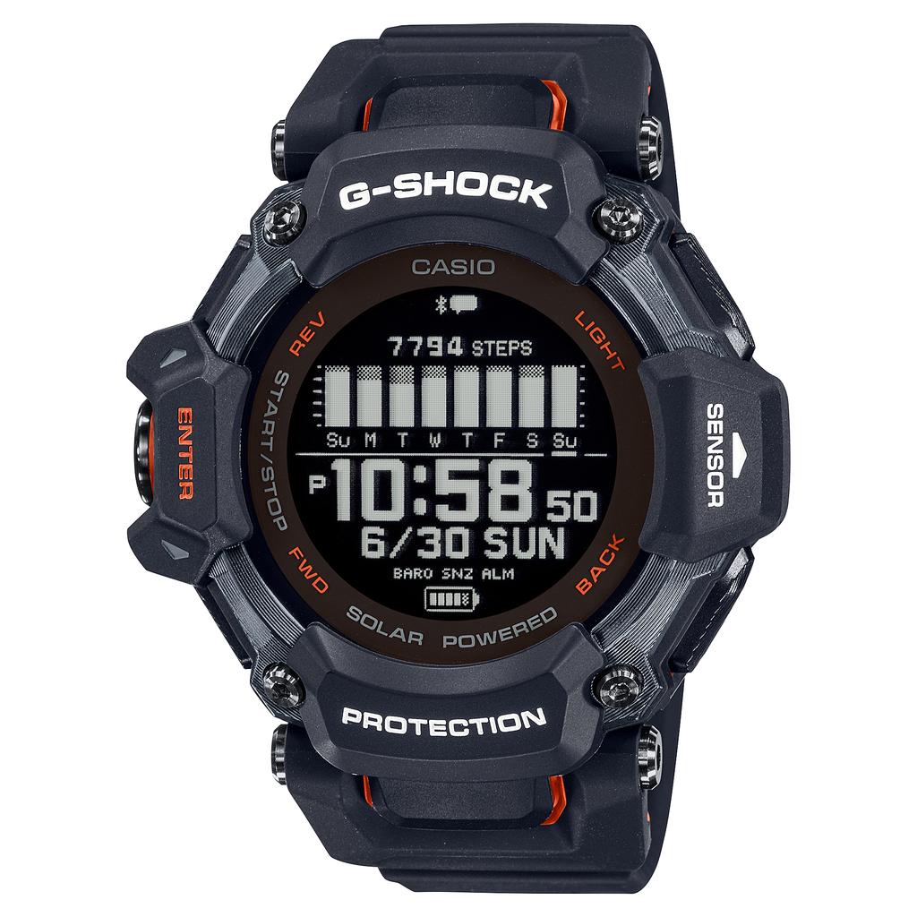 Casio Herren Resin 200M Wasserdicht Digital Stoßfest Quarz Uhr GBD-H2000-1A