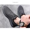 Men's Lightweight Breathable Flyknit Casual Running & Driving Shoes with Soft Sole