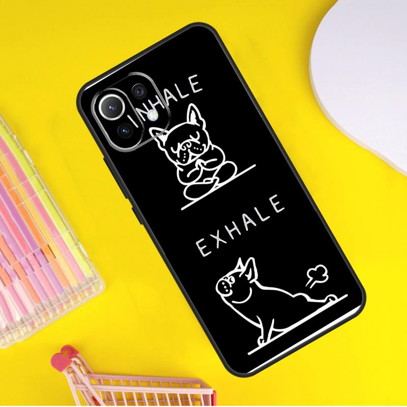 French Bulldog Cover For Xiaomi 14 13 Ultra 11T 12T 13T 14T Pro POCO X7 Pro X3 X5 F3 F5 F6 M6 X6 Pro Case