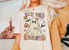 Tis The Season Shirt Retro Halloween Shirt Funny Ghost Shirt Spooky Season Shirt Plus Size Halloween Crewneck Fall Apparel Tee Pumpkin Shirt