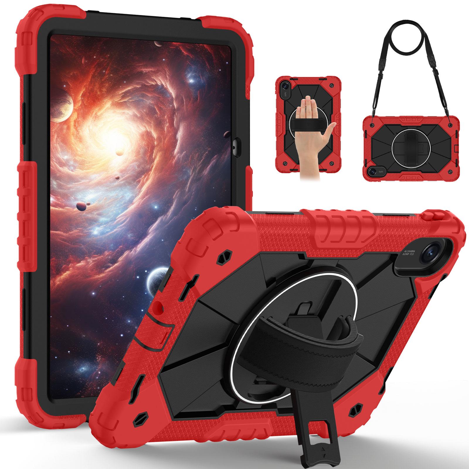

Handle Grip Case for Xiaomi Redmi Pad 2 2025 11.0 Inch 25040RP0AG 25040RP0AI Rotating Stand Heavy Duty Cover with Shoulder Strap Redmi Pad 2 2025