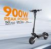 Electric Scooter Foldable OOTD T10 900W Motor Top Speed 50Km/h E-Scooter For Adult 48V 13.5AH Max Range 50Km Load 120Kg