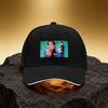 Starry Night Couple Romantic Hat Unisex Printed Baseball Cap Sandwich Duckbill Cap Sports Hat Suitable for Daily Commute And Tra
