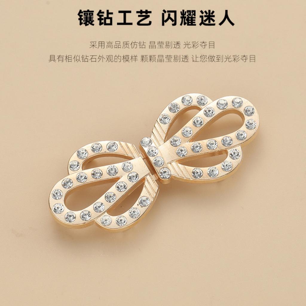 Alloy Button Shoulder Buckle Hanfu Cheongsam Decoration Mother And Child Buckle