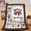 Elephants Fleece Blanket Super Soft Warm Cozy Fuzzy Plush Elephant Blanket Gifts for Girls Boys Kids Room Decor