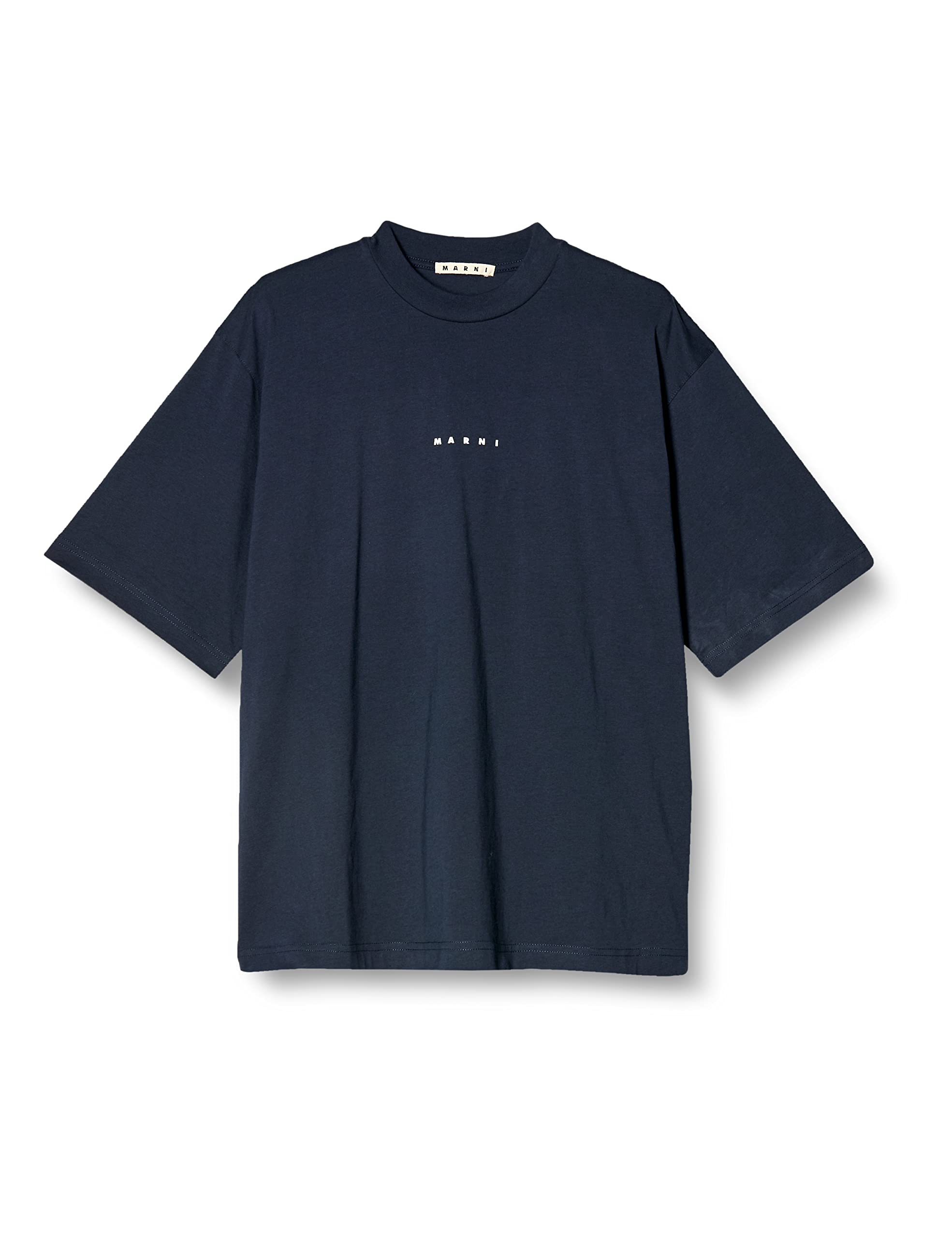 

Marni HUMU0223P1USCS87 Men s T-Shirt, Blue/Black, [Used]