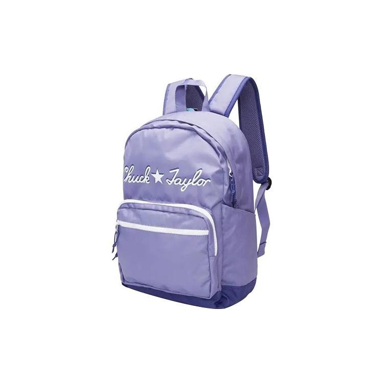 New Converse Polyester Backpack Regular Unisex Purple 10023805-A02