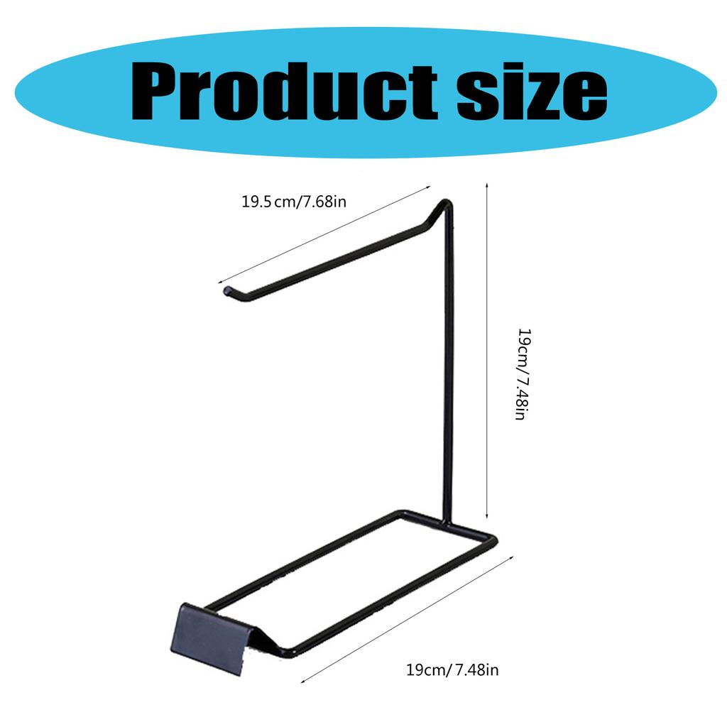 Freestanding Iron Jewelry Holder for Dresser Vanity and Retail Necklaces and Hand Chain Organizer Metal Hanger Rack