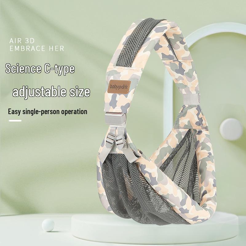 Newborn Baby Sling Carrier for Hands-Free Front and Horizontal Carry