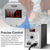 858D Soldering Station with Hot Air Gun and 3 Nozzles Digital LCD Display 700W Soldering Iron Kit