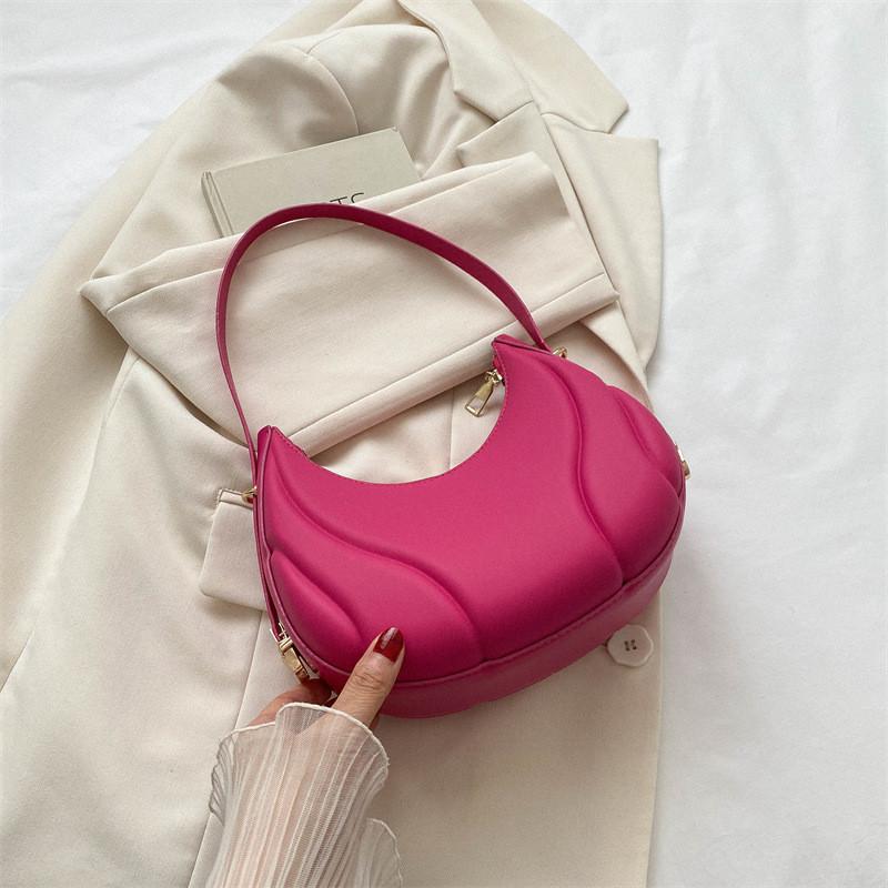 Trendy Chic City Shoulder Bag For Women 2023 Summer Small Zipper Closure