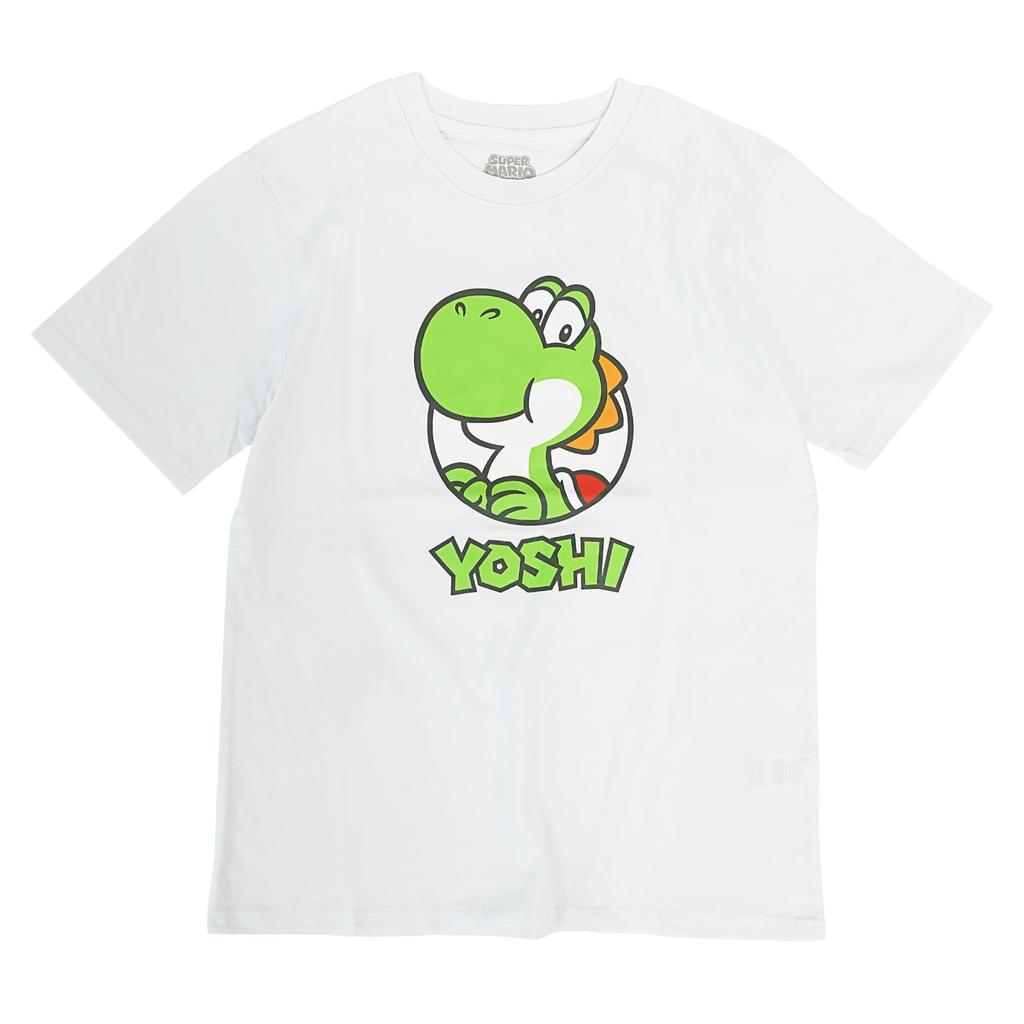Fineplus Short Sleeve Super Mario Yoshi Print T-Shirt
