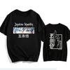 Jujutsu Kaisen Satoru Gojo Unisex Reines Baumwoll-T-Shirt Sommer Anime Print Lässiges Kurzarm-Oberteil für Damen und Herren