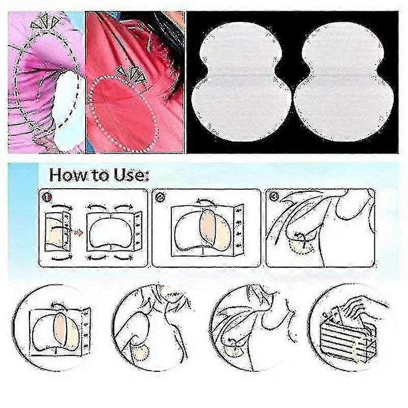 Armpit Pads Armpit Sweat Pads Armpit Pads, 100 Pieces