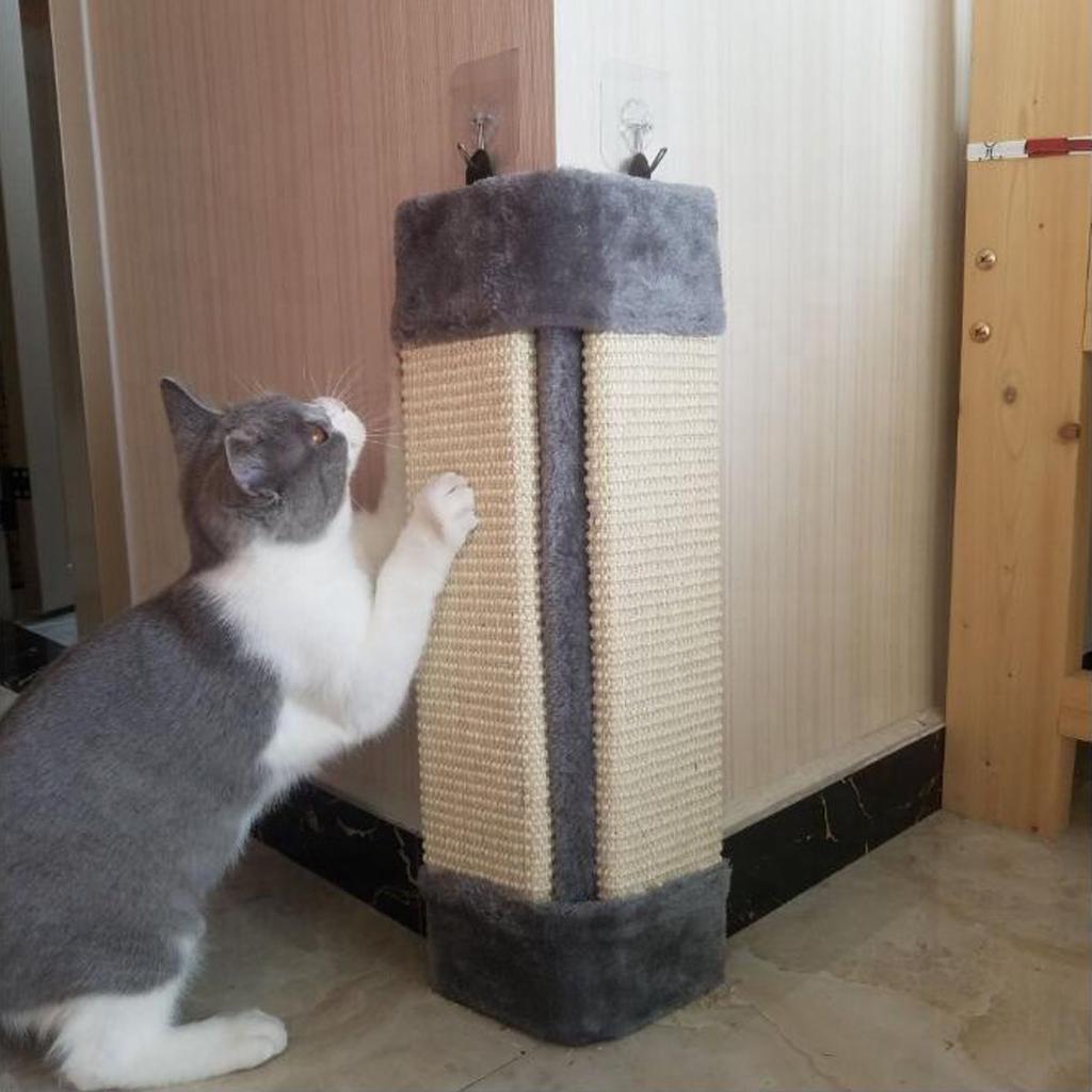 corner wall cat scratching post