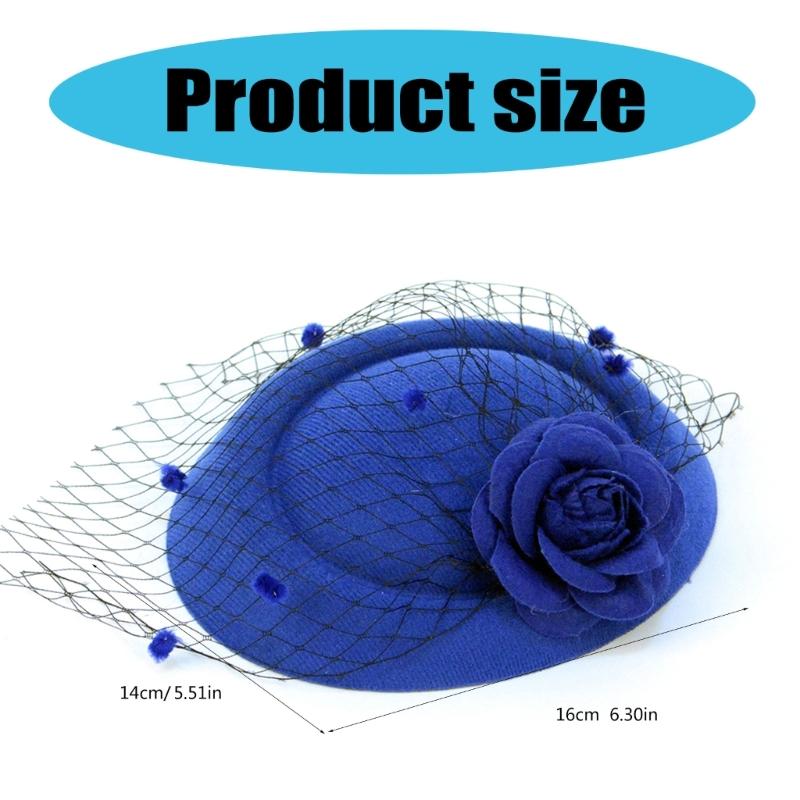 Unique Tulle Hat For Elegant Dressing Wedding Fascinator Party Headpieces Top Hat Headwear For Fashion Individuals