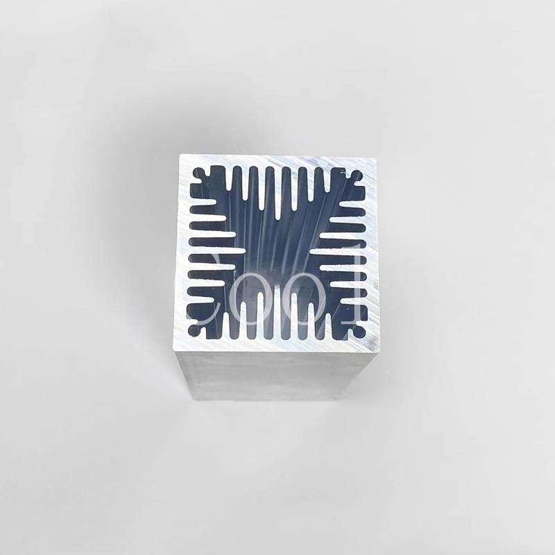 40*40*200mm Transistor Heat Sink With Fan Powerful Tube Radiator Wind Tunnel Aluminum Heat Dissipation 40x40x200mm