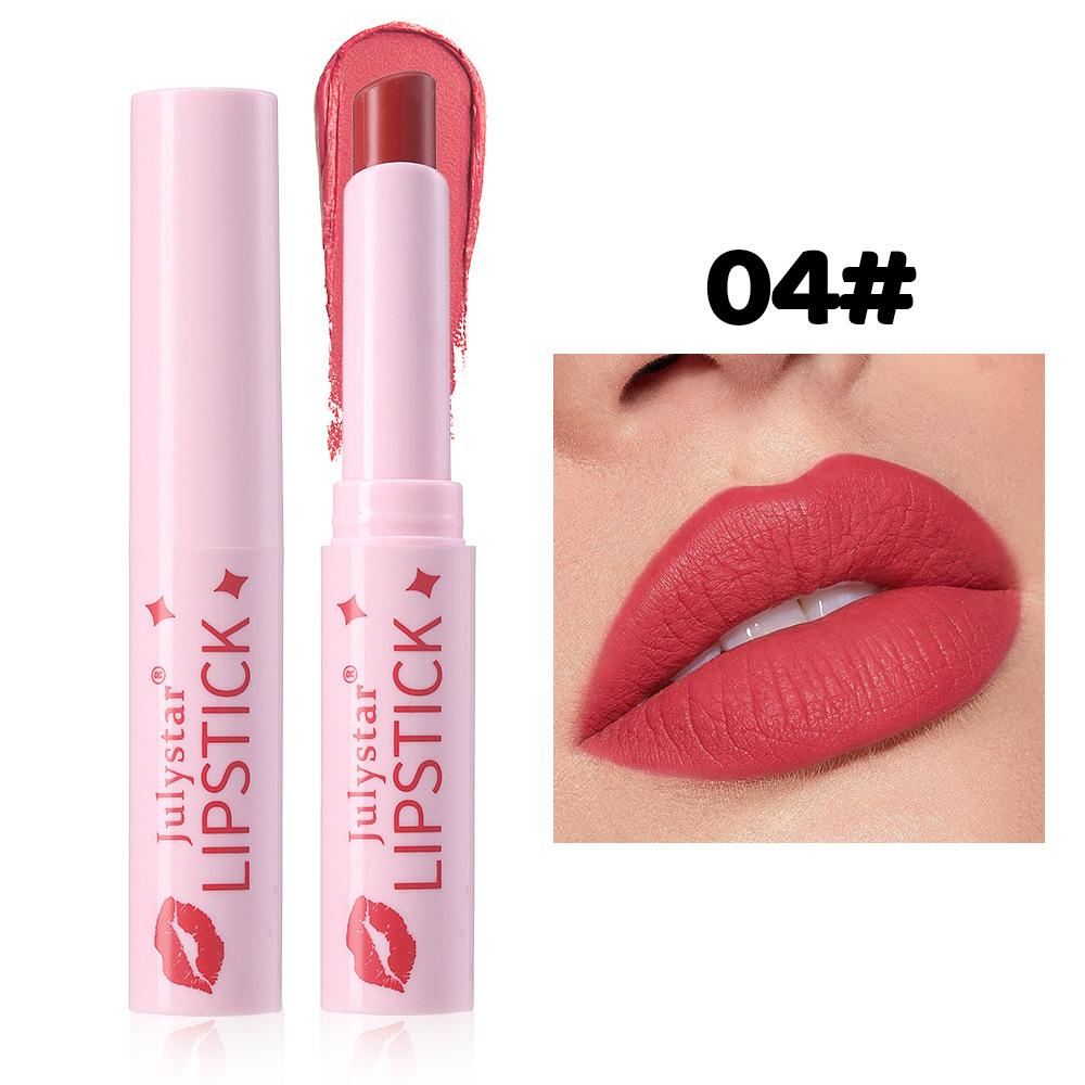 8 Colors Sexy Black Lipstick Waterproof Long Lasting Color Rendering Non-stick Velvet Lipstick Pencil Woman Makeup Cosmetics