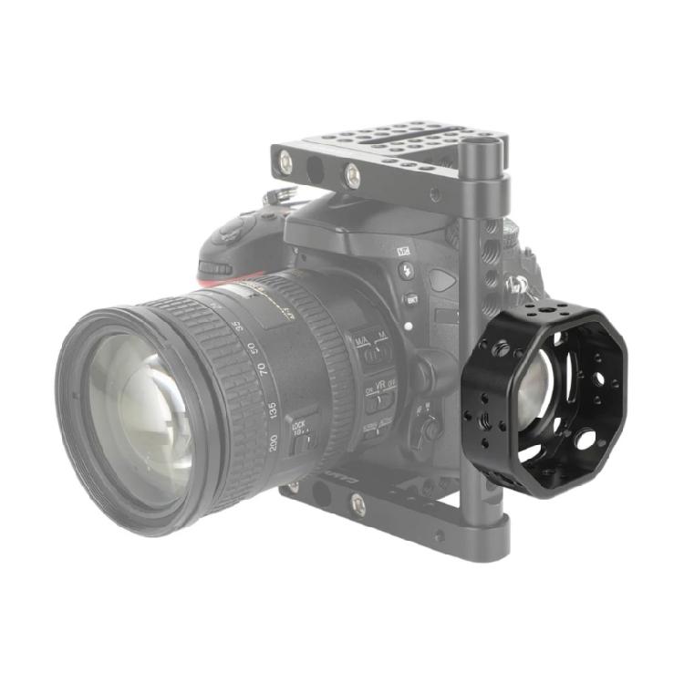 Aluminum Camera Cage Handle Lightweight 1/4inch 3/8inch Thread Expansion Port Hand Grip For DSLR Cage Accessories