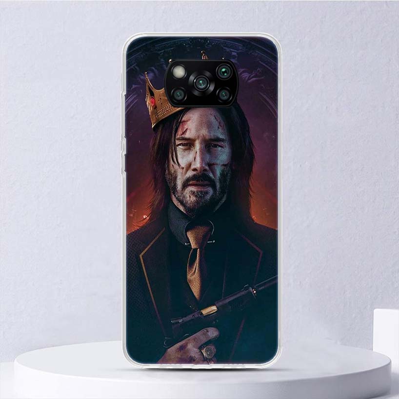 John Wick 4 Movie Soft Case For Xiaomi Poco X7 X6 X5 X4 X3 Nfc F7 Ultra F6 F5 Pro Phone Cover F4 Gt F3 M5S M4 M3 M5 M6 Coque