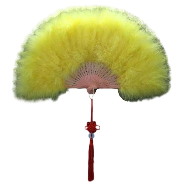 Fashionable Womens’ Feather Fan TrendyDesigns 1920s Vintage Fans Various Color
