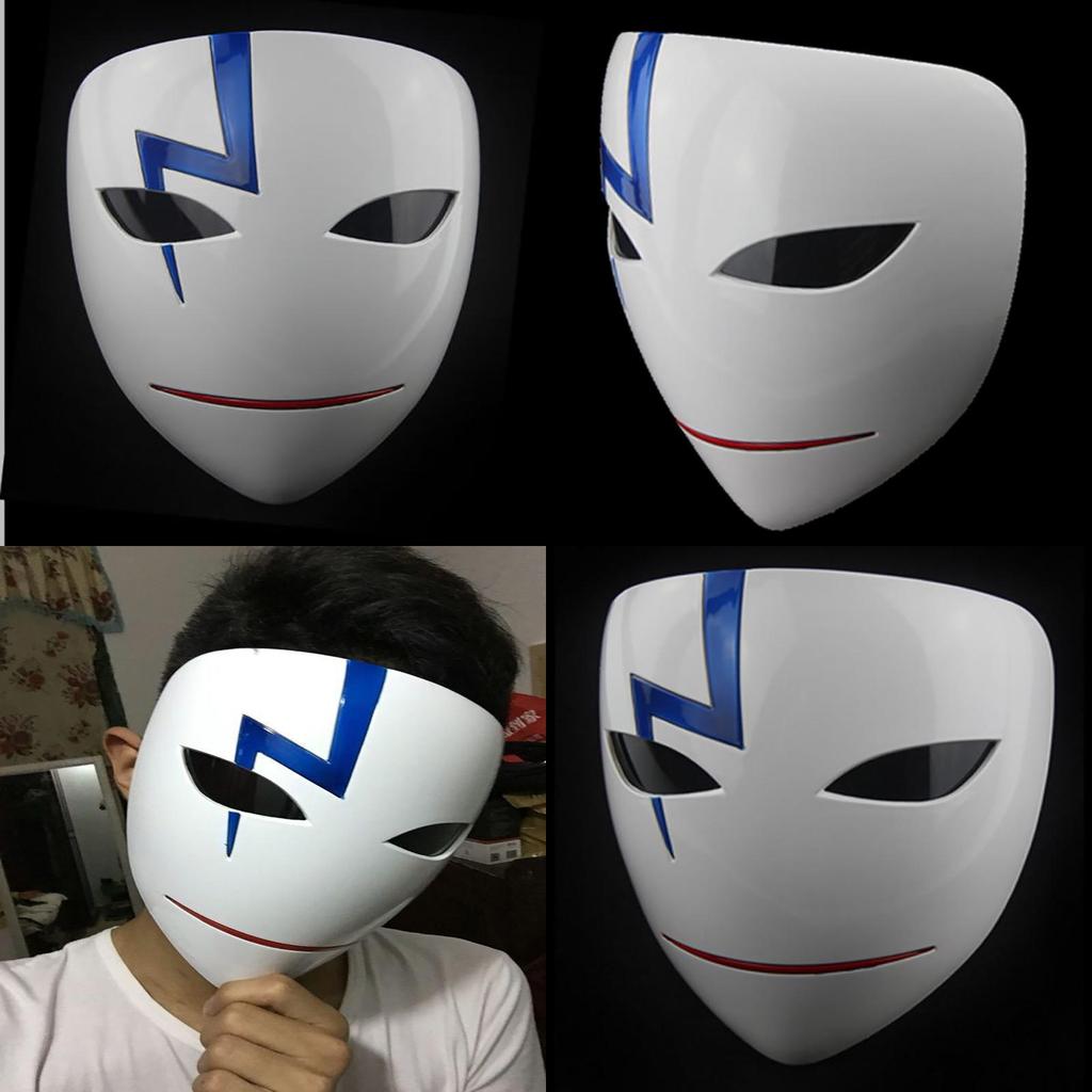 Versatile Darker Than Black Hei Li Shenshun Mask Ideal For Halloween Parties And Cosplay
